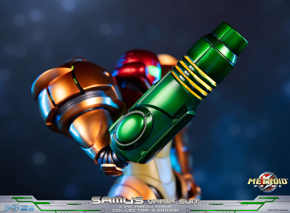 First 4 Figures: Metroid Prime - Samus Traje Varia Varia Edicion Coleccionista