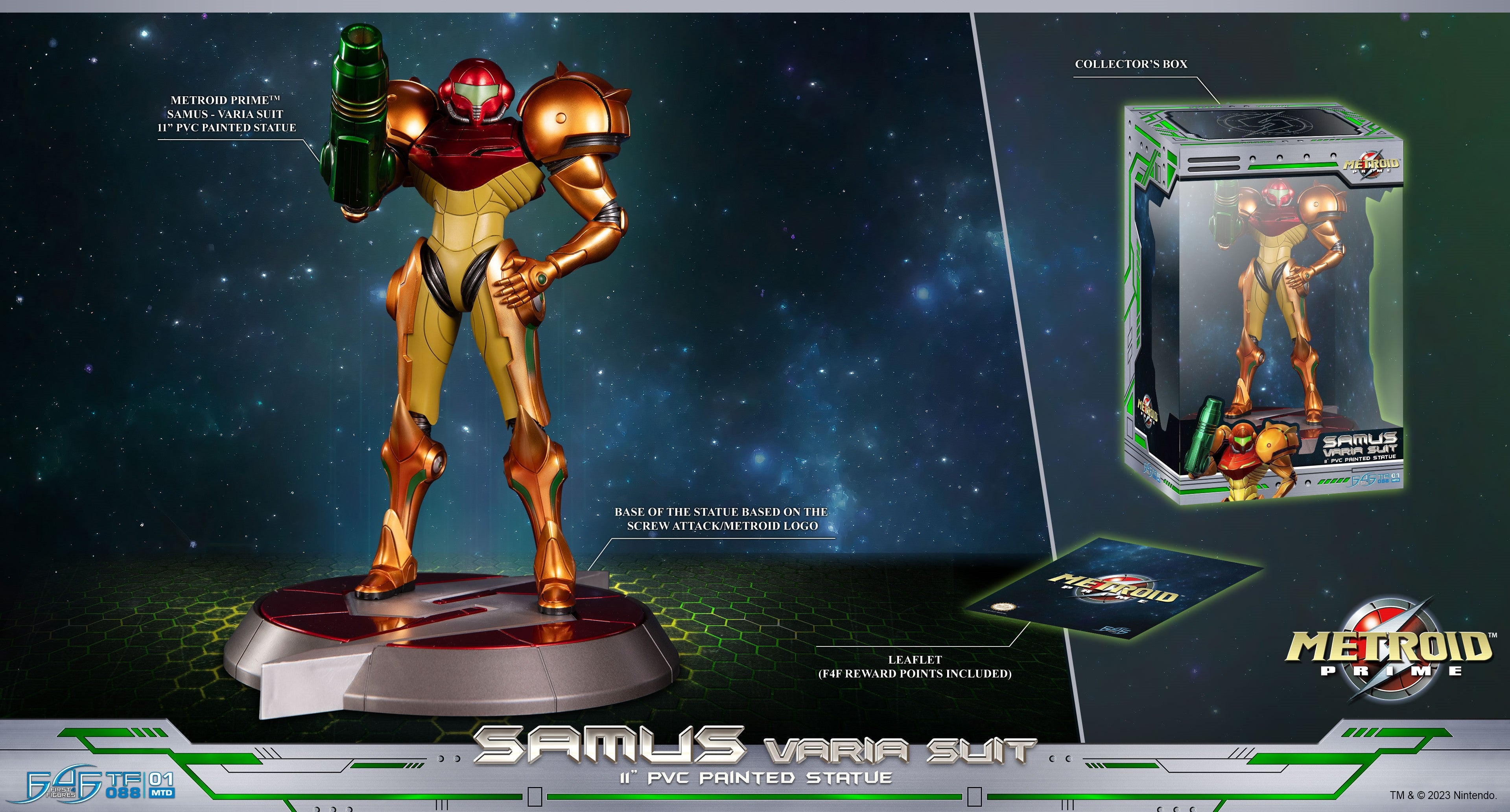 First 4 Figures: Metroid Prime - Samus Traje Varia Edicion Estandar