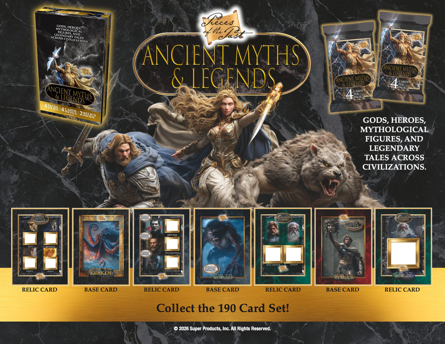 SUPER BREAK: 2026 Pieces of the Past Ancient Myths & Legends
