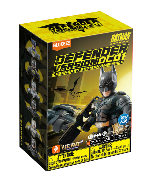 Blokees DC Defender Version: 01 Legendary Batman Assemble UNITARIO 75701