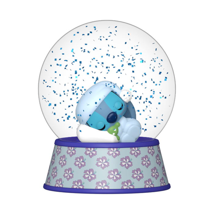 Funko Mini Glitter Globe: Disney Lilo Y Stitch - Stitch Durmiendo