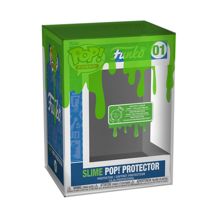 Funko Pop Protector: Slime Verde Goteando