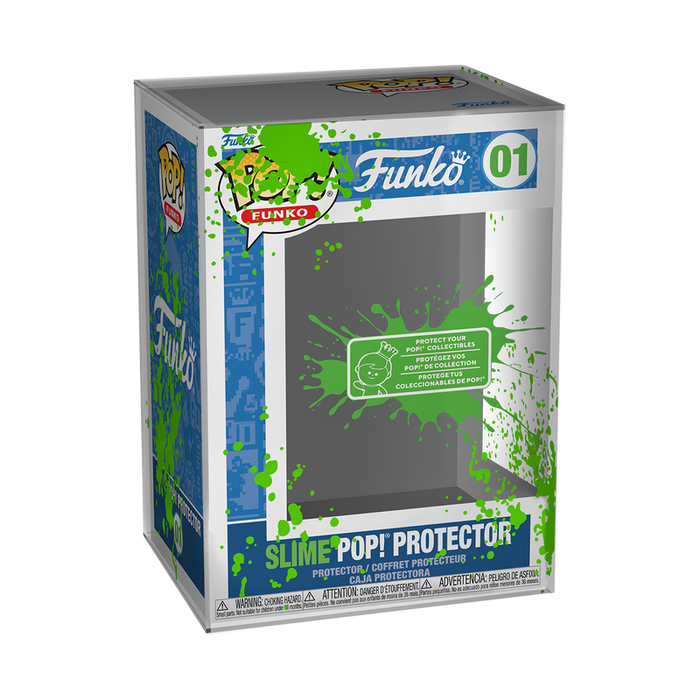 Funko Pop Protector UV: Salpicadura de Slime verde