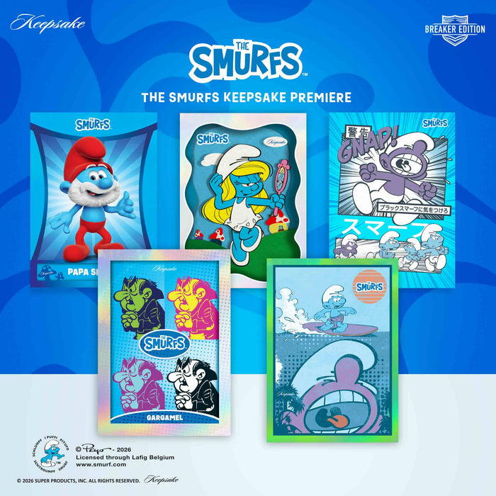 SUPER BREAK: Keepsake Premiere - Los Pitufos Breaker Box