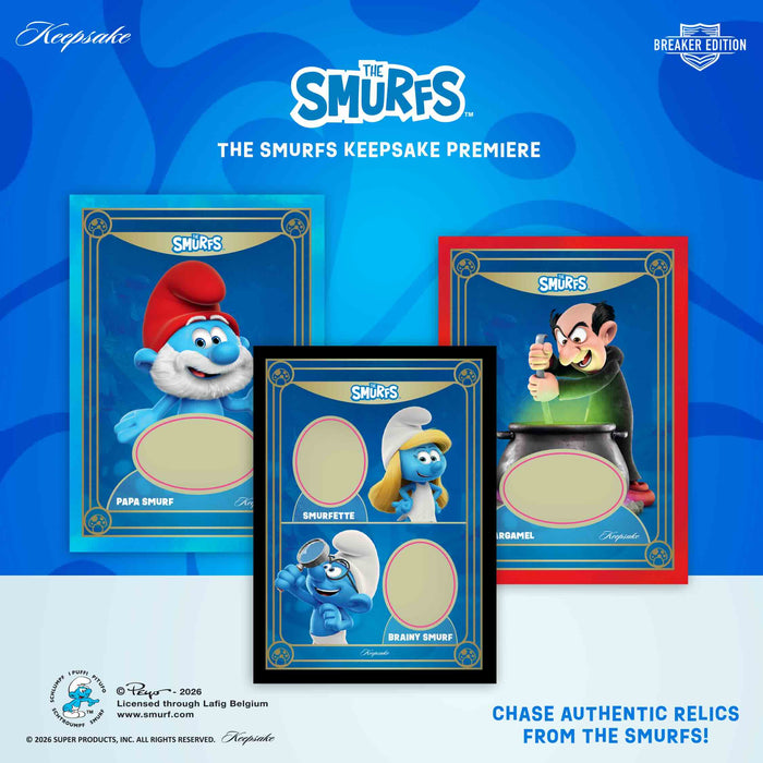 SUPER BREAK: Keepsake Premiere - Los Pitufos Breaker Box