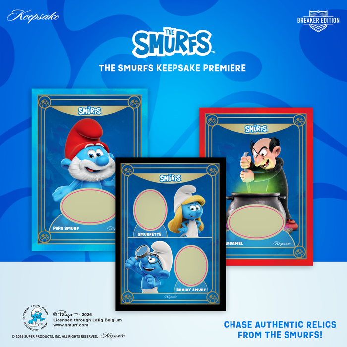 SUPER BREAK: Keepsake Premiere - Los Pitufos Breaker Box