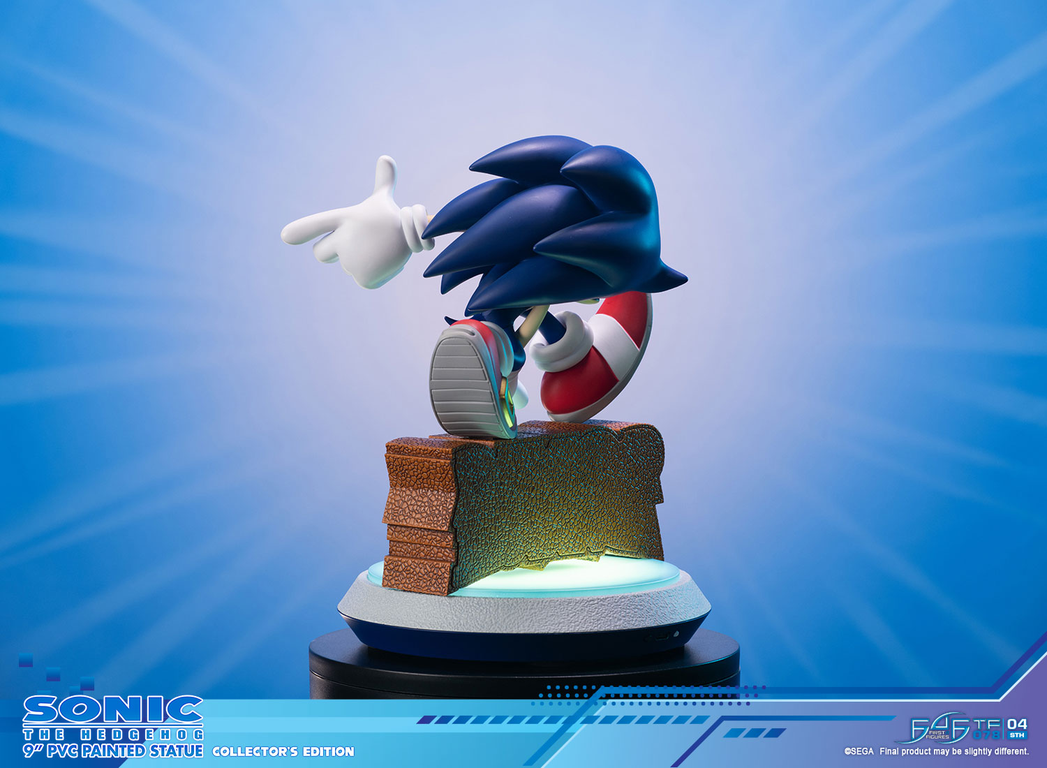 First 4 Figures: Sonic The Hedgehog - Sonic Adventure Edicion Coleccionista 9 Pulgadas