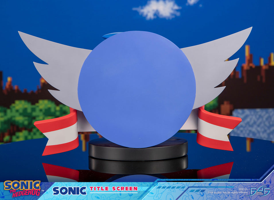First 4 Figures: Sonic The Hedgehog - Sonic Title Screen 8.2 Pulgadas