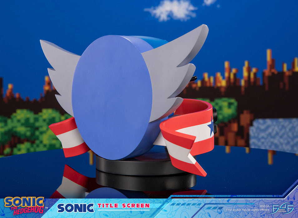 First 4 Figures: Sonic The Hedgehog - Sonic Title Screen 8.2 Pulgadas