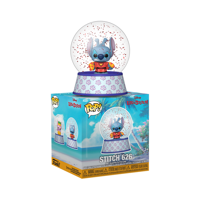 Funko Mini Glitter Globe: Disney Lilo Y Stitch - 626 Stitch