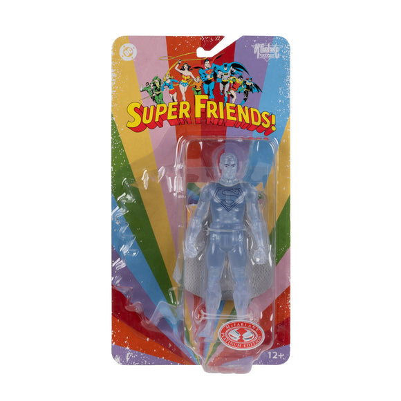 Mcfarlane Dc Retro: Super Friends - Superman Cristalizado Chase