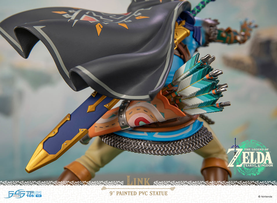 First 4 Figures: The Legend Of Zelda Tears Of The Kingdom - Link 8 Pulgadas