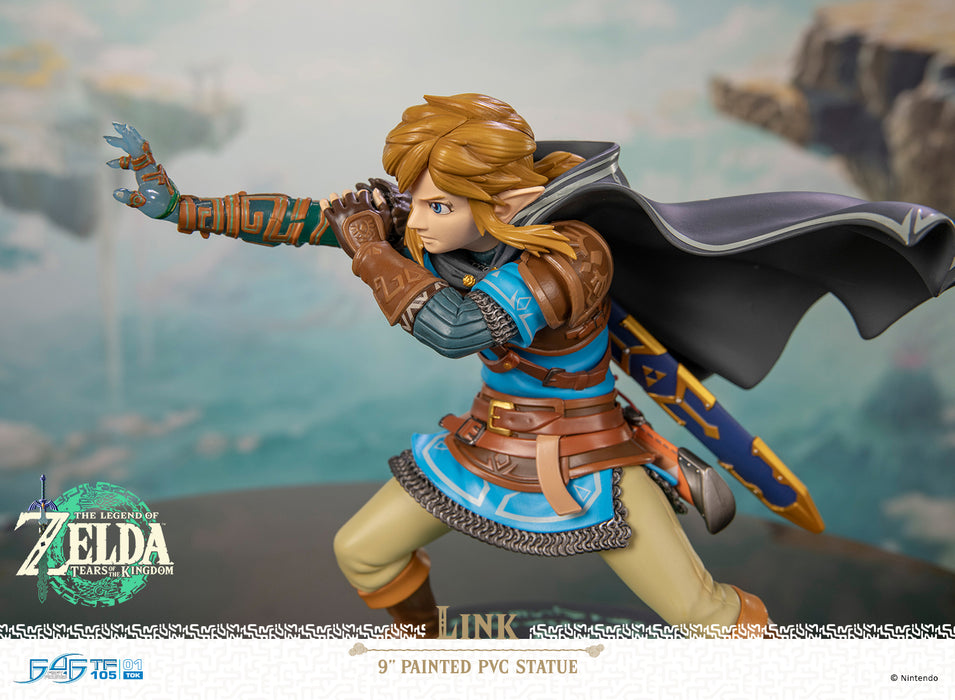 First 4 Figures: The Legend Of Zelda Tears Of The Kingdom - Link 8 Pulgadas