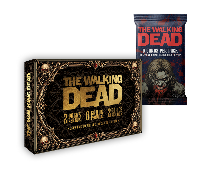 SUPER BREAK: Keepsake - The Walking Dead Premiere Breaker Edition Hobby Box