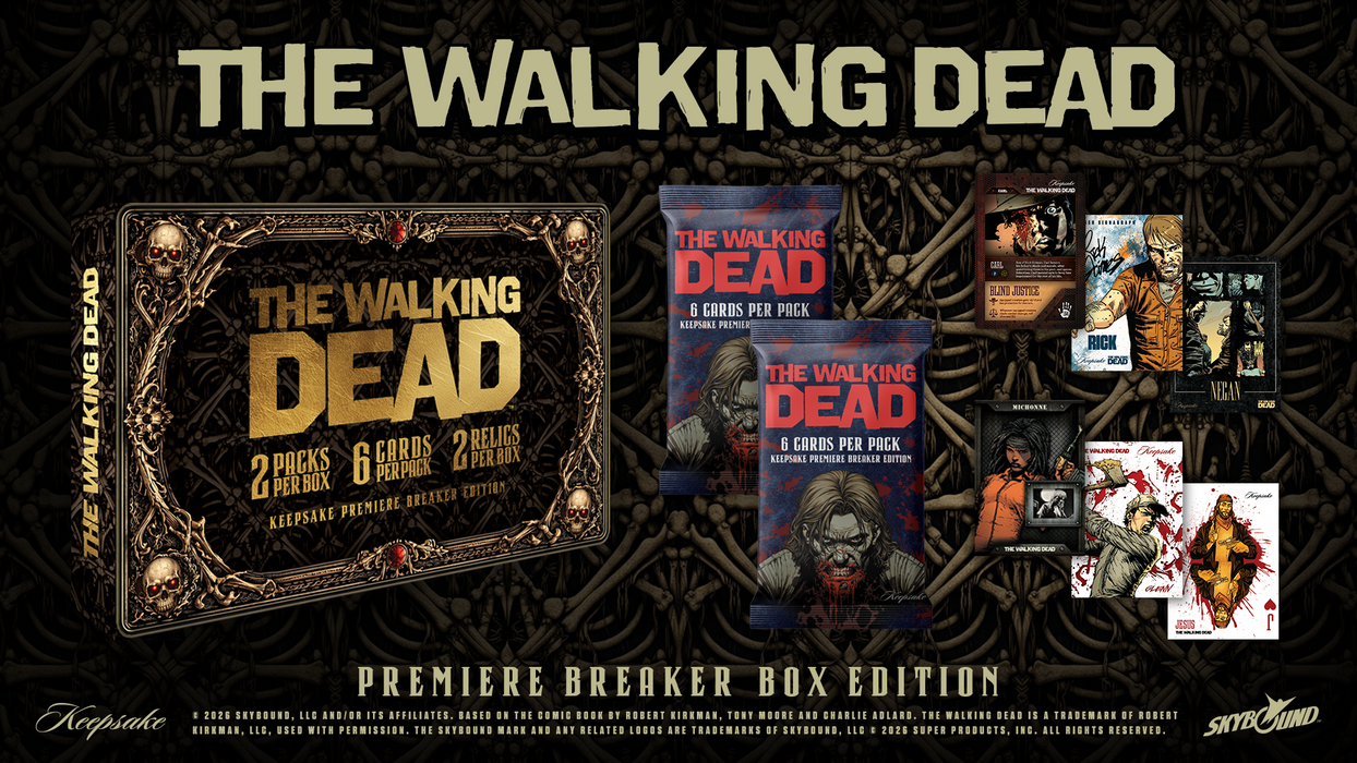SUPER BREAK: Keepsake - The Walking Dead Premiere Breaker Edition Hobby Box