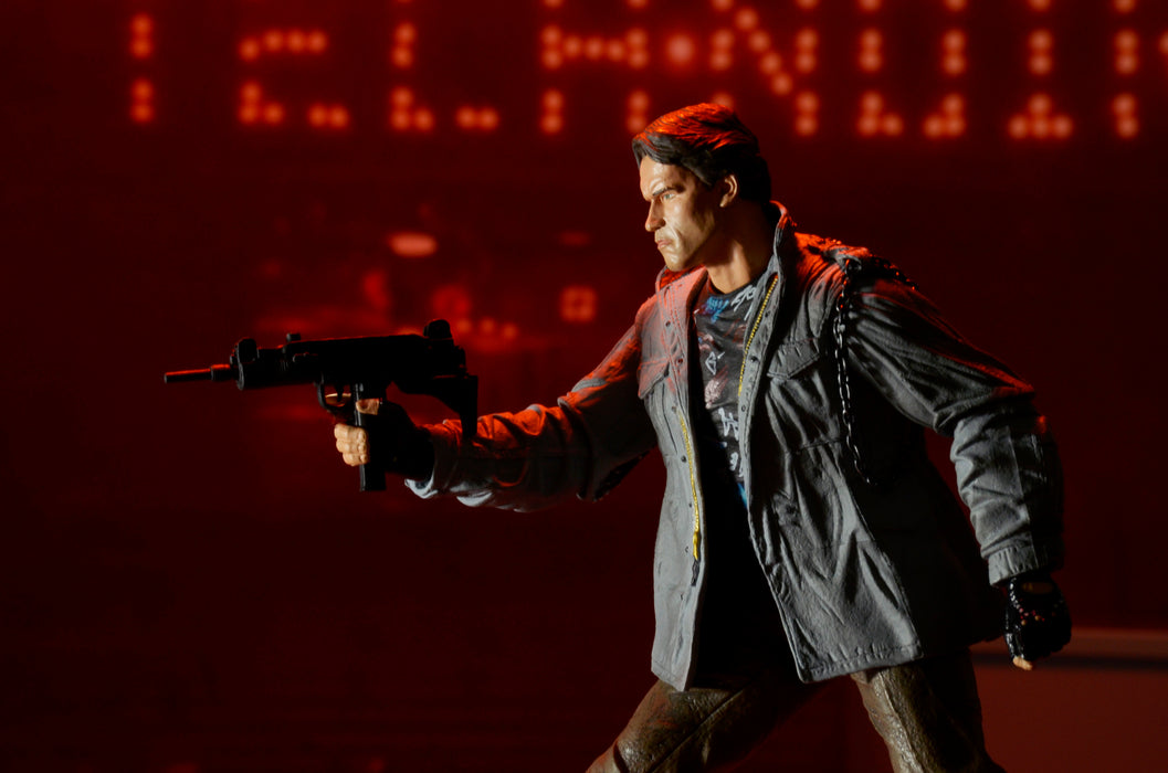 NECA Figura de Accion Ultimate: Terminator - Ultimate T-800 Tech Noir 7 Pulgadas
