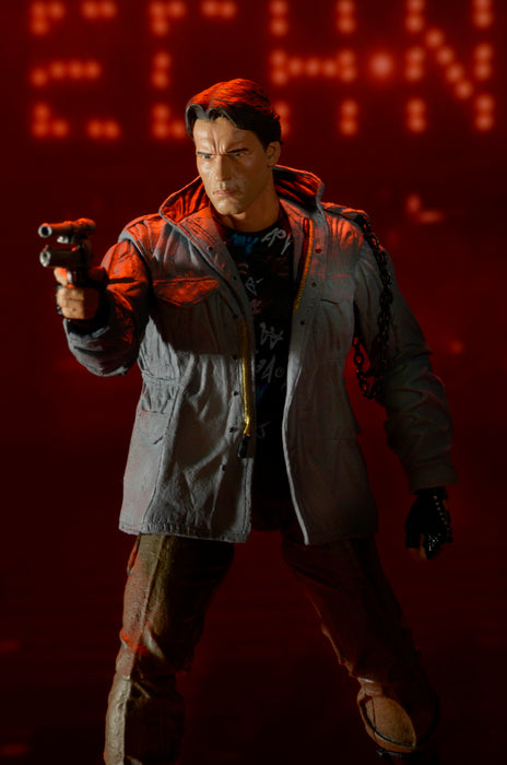 NECA Figura de Accion Ultimate: Terminator - Ultimate T-800 Tech Noir 7 Pulgadas