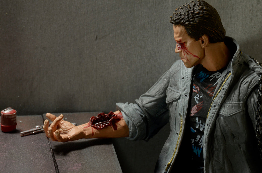 NECA Figura de Accion Ultimate: Terminator - Ultimate T-800 Tech Noir 7 Pulgadas
