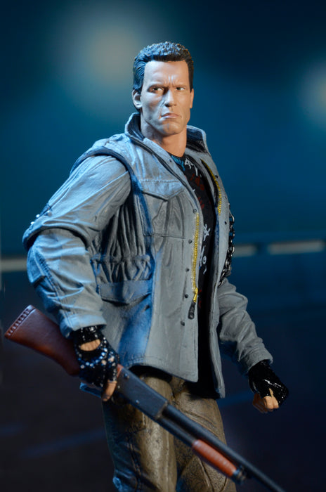 NECA Figura de Accion Ultimate: Terminator - Ultimate T-800 Tech Noir 7 Pulgadas