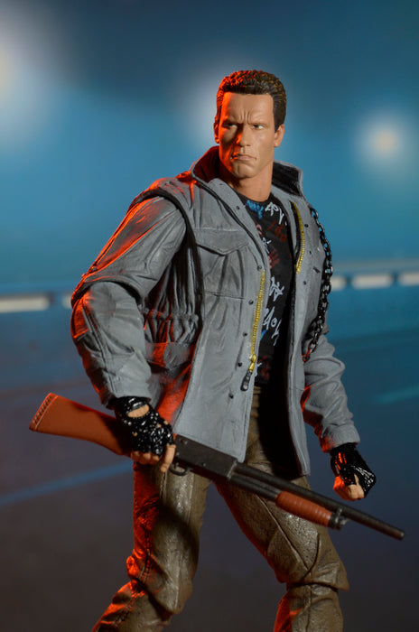NECA Figura de Accion Ultimate: Terminator - Ultimate T-800 Tech Noir 7 Pulgadas