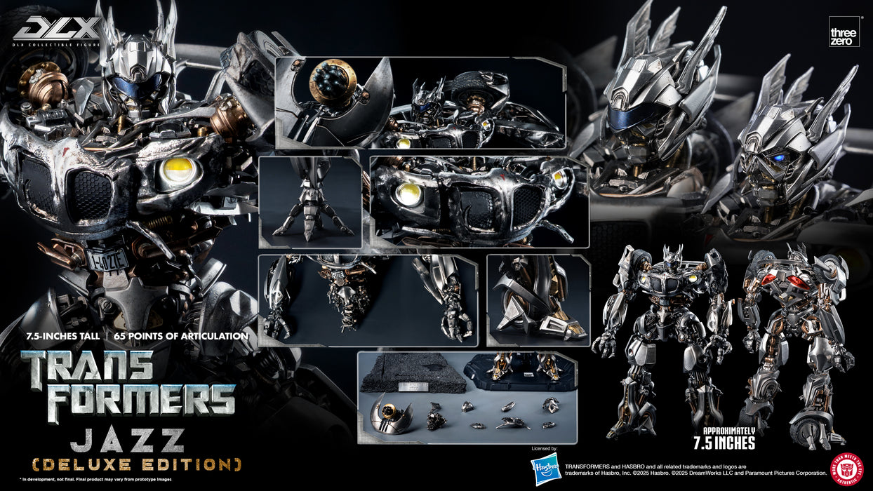 Threezero Dlx Series: Transformers 2007 - Jazz Deluxe