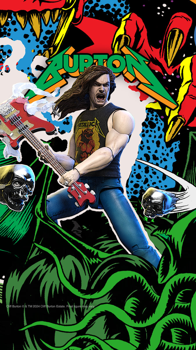 Super7 Ultimates: Metallica - Cliff Burton