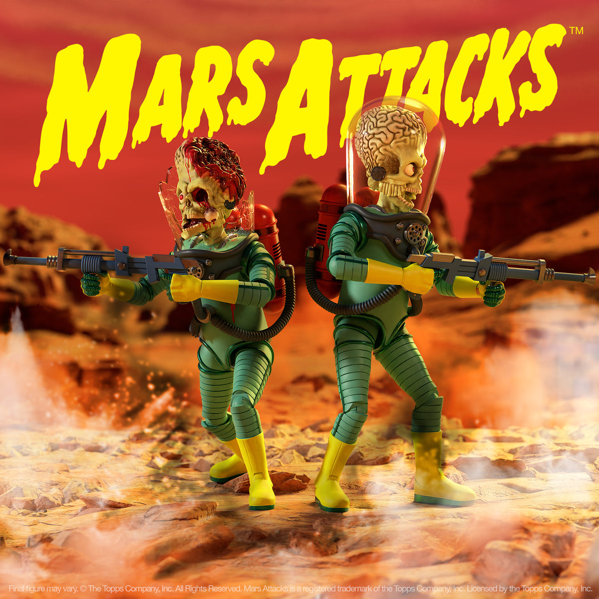 Super7 Ultimates: Mars Attacks - Martian Smashing The Enemy