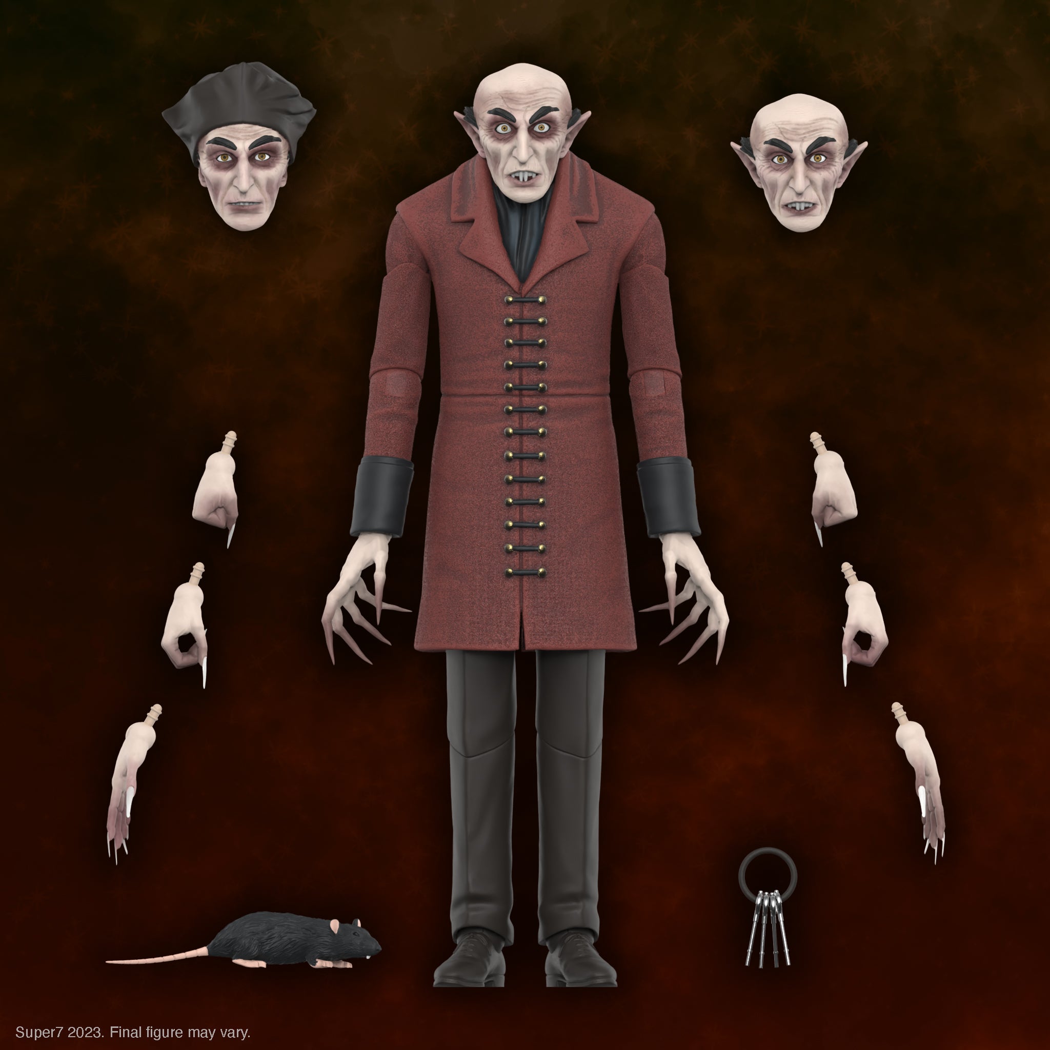 Super7 Ultimates: Universal Monsters - Nosferatu Conde Orlok Full Color