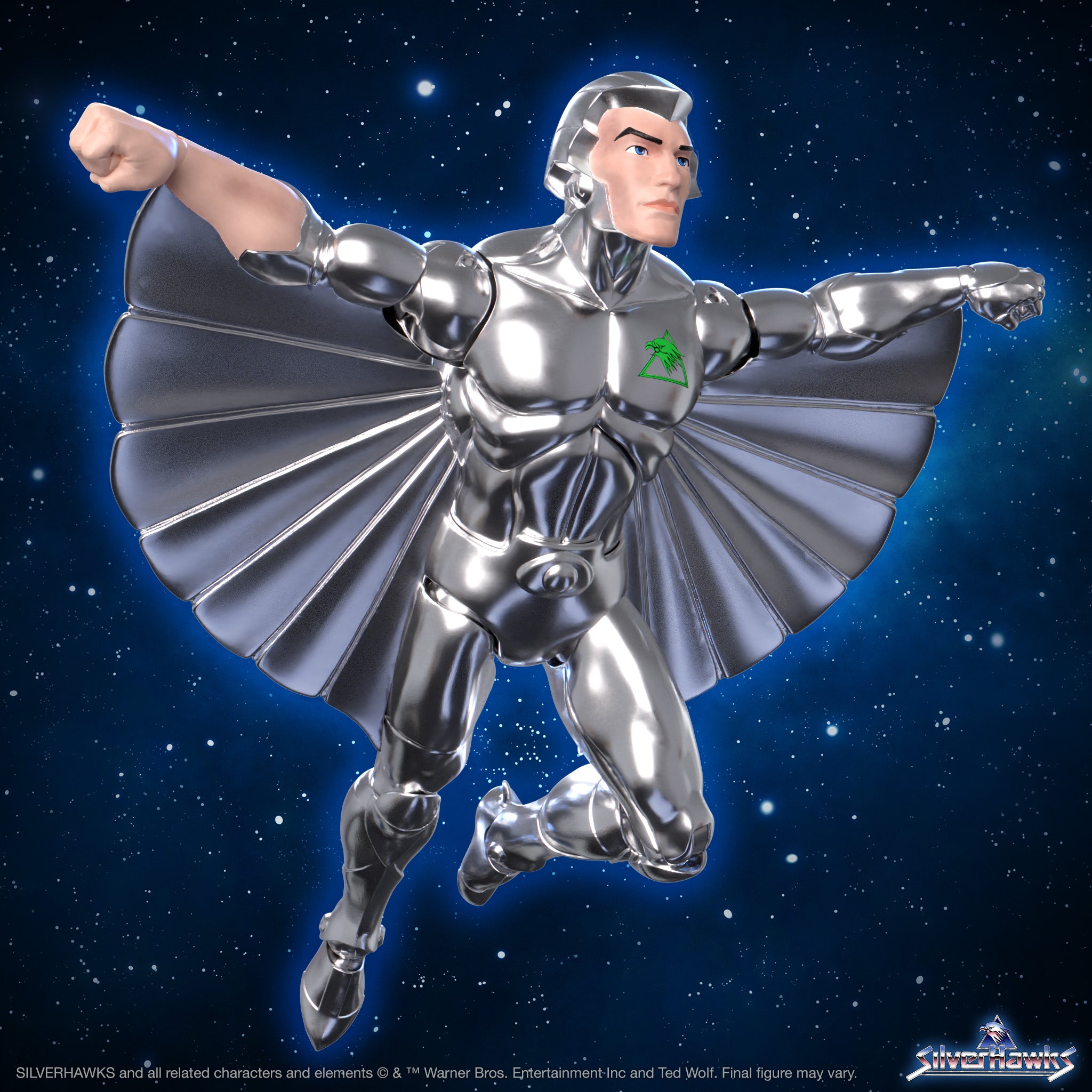 Super7 Ultimates: Halcones Galacticos - Rayo de Plata Toy Version