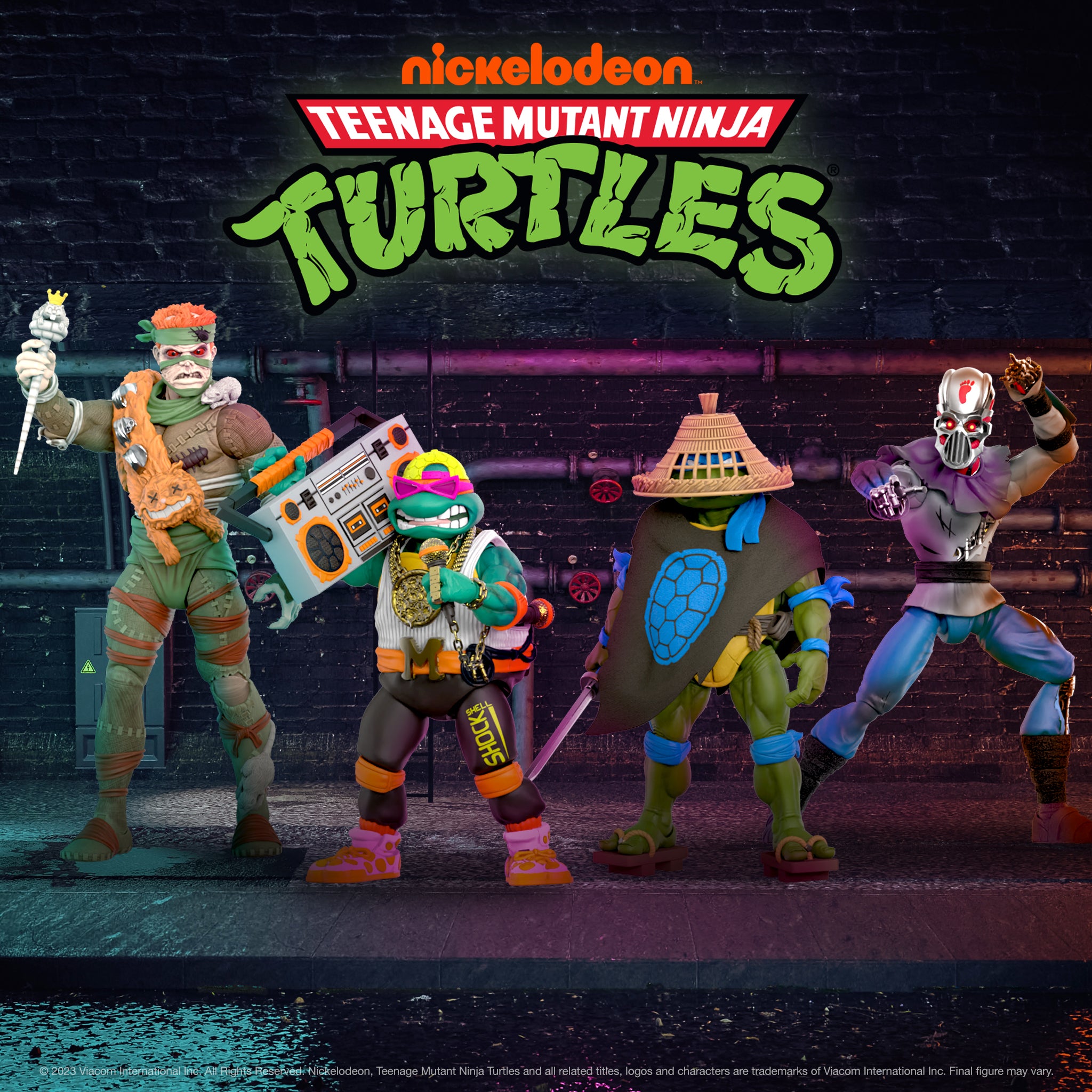 Super7 Ultimates: TMNT Tortugas Ninja - Leonardo Ninja Nomada — Distrito Max