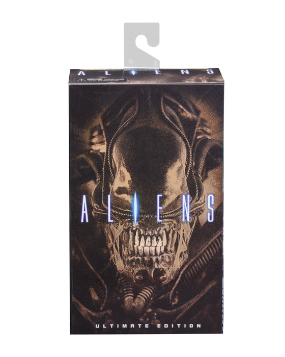 NECA Figura de Accion Ultimate: Alien - Aliens Warrior 1986 Brown 7 Pulgadas