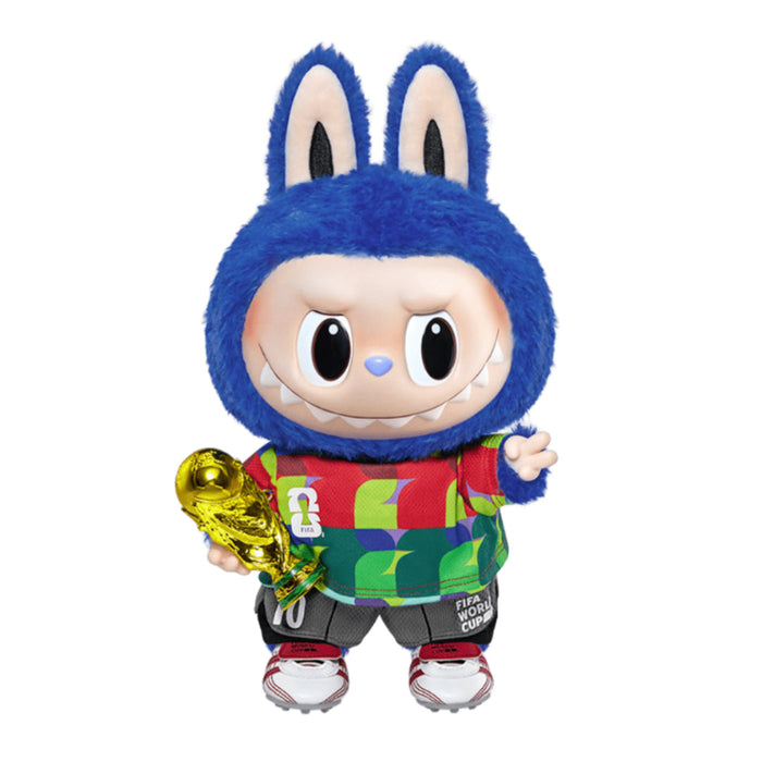POP MART: Labubu The Monsters FIFA Series - Catch The Win Vinyl Plush Doll