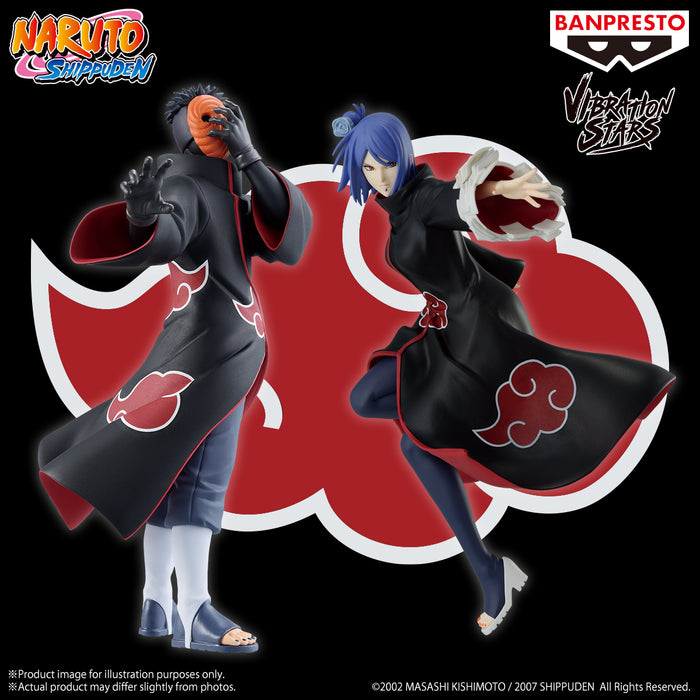 Vibration Stars Naruto Shippuden -Tobi & Konan- Non-Scale Figure B Vibration Stars Naruto Shippuden -Tobi & Konan- Non-Scale Figure B