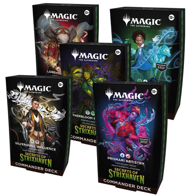 Magic The Gathering: Secrets of Strixhaven - Commander Deck UNITARIO En Ingles