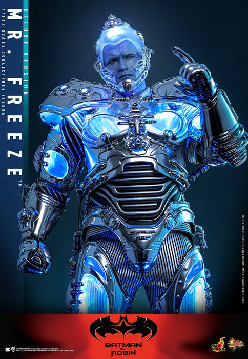 Hot Toys Movie Masterpiece Series: DC Batman Y Robin - Mr Freeze Deluxe Escala 1/6