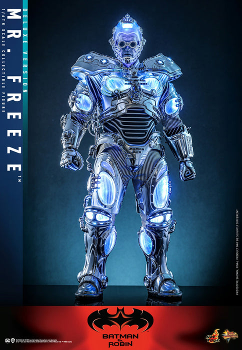 Hot Toys Movie Masterpiece Series: DC Batman Y Robin - Mr Freeze Deluxe Escala 1/6