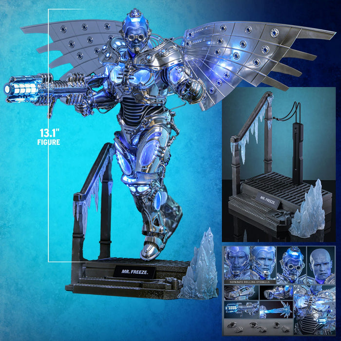 Hot Toys Movie Masterpiece Series: DC Batman Y Robin - Mr Freeze Deluxe Escala 1/6