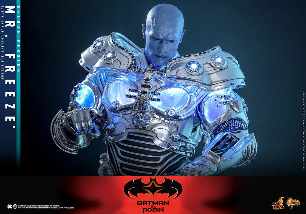 Hot Toys Movie Masterpiece Series: DC Batman Y Robin - Mr Freeze Deluxe Escala 1/6