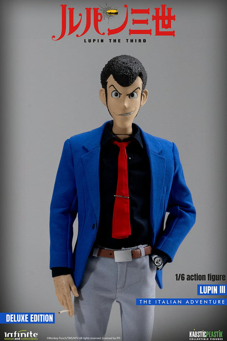 Infinite Statue: Lupin III The Italian Adventure - Lupin Deluxe Escala 1/6