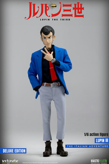 Infinite Statue: Lupin III The Italian Adventure - Lupin Deluxe Escala 1/6