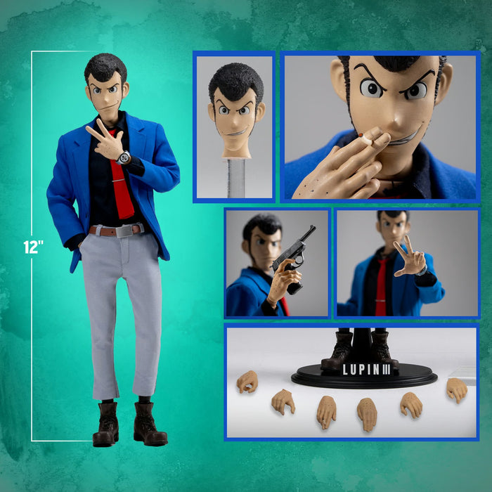 Infinite Statue: Lupin III The Italian Adventure - Lupin Deluxe Escala 1/6