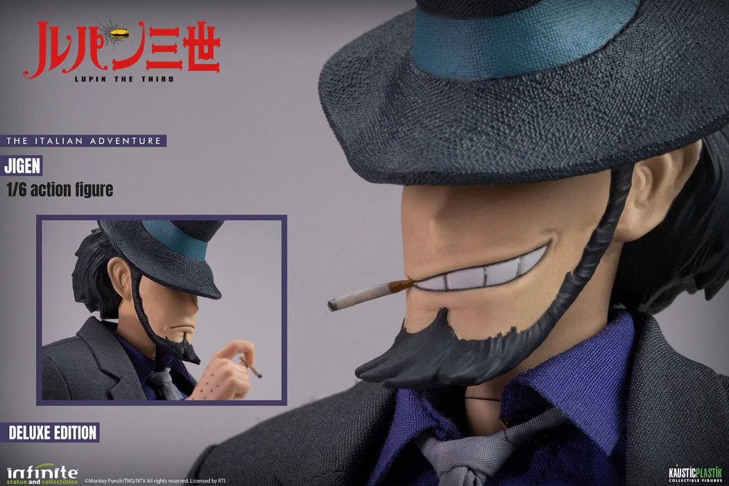 Infinite Statue: Lupin III The Italian Adventure - Daisuke Jigen Deluxe Escala 1/6