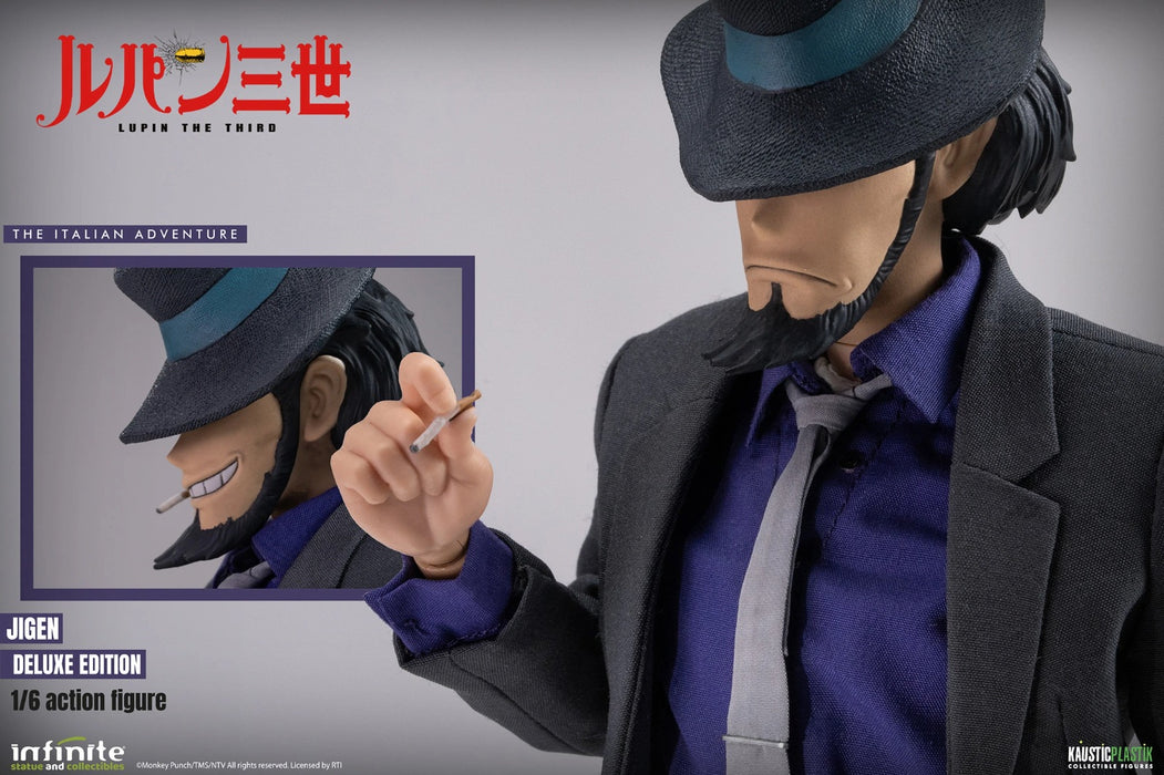 Infinite Statue: Lupin III The Italian Adventure - Daisuke Jigen Deluxe Escala 1/6