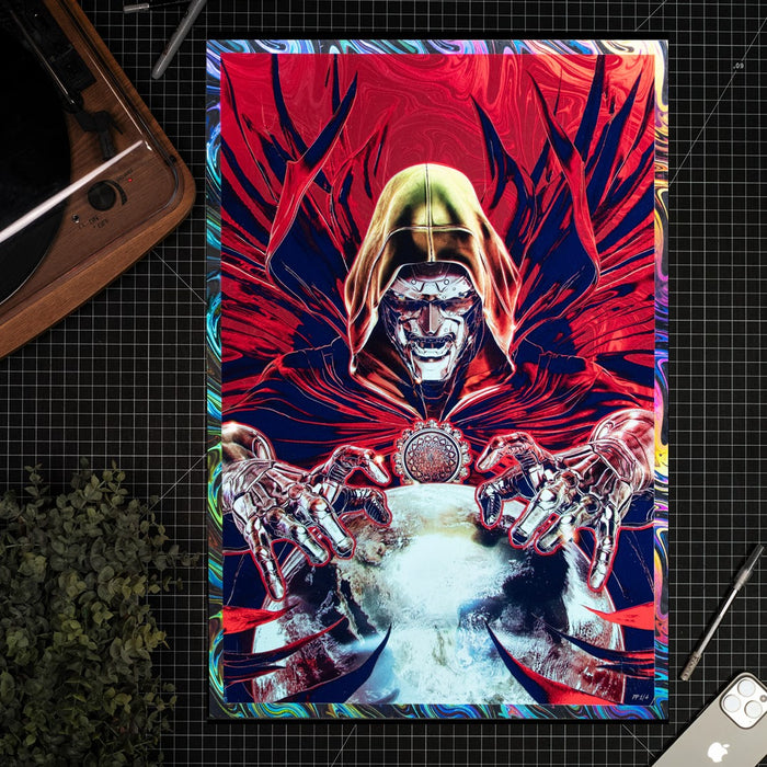 Sideshow Art Print: Marvel One World Under Doom Num 1 - Doctor Doom Litografia