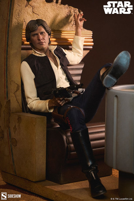 Sideshow Premium Format: Star Wars - Han Solo Sorry About the Mess 12 Pulgadas
