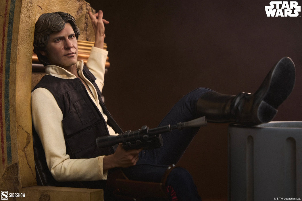 Sideshow Premium Format: Star Wars - Han Solo Sorry About the Mess 12 Pulgadas