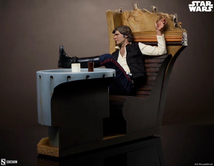 Sideshow Premium Format: Star Wars - Han Solo Sorry About the Mess 12 Pulgadas