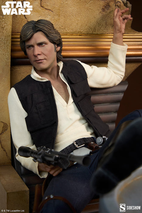 Sideshow Premium Format: Star Wars - Han Solo Sorry About the Mess 12 Pulgadas