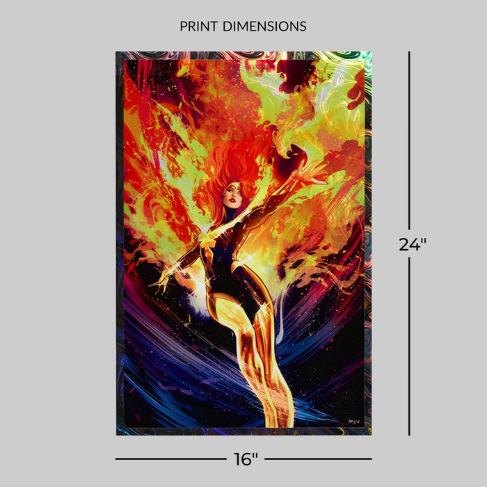 Sideshow Art Print: Marvel X Men - Phoenix Num 11 2025 Litografia