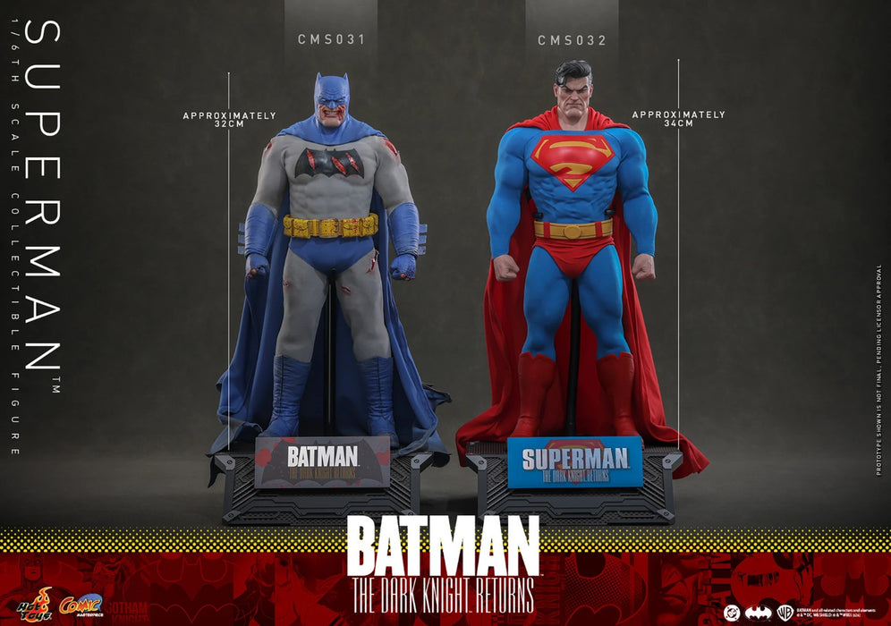 Hot Toys Comics Masterpiece Series: DC Batman The Dark Knight - Superman Escala 1/6